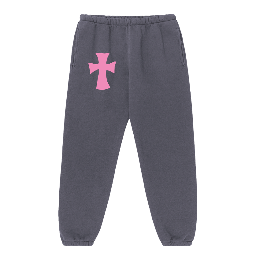 PINK CROSS SWEATS